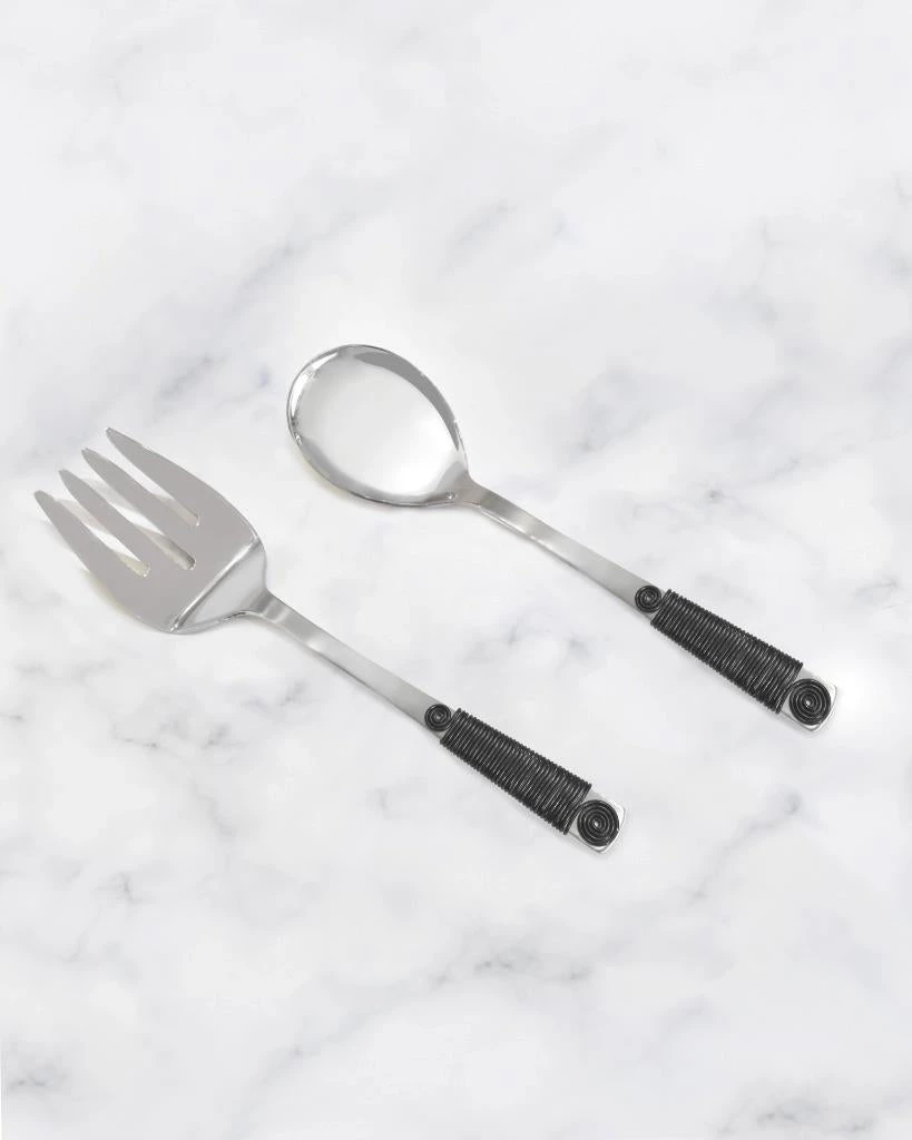 Discount ⌛ Tiramisu Wrapped in Black Salad Server Set 🎁 4 Discount ⌛ Tiramisu Wrapped in Black Salad Server Set 🎁 - Image 4