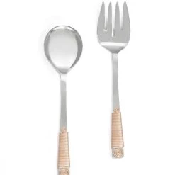 Best Sale 🔔 Tiramisu Rose Gold Wrapped Salad Server Set 👏