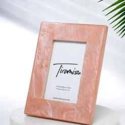 Brand new 👍 Tiramisu Pink Resin Picture Frame 😀