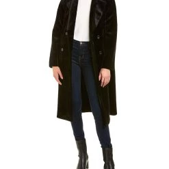 Hot Sale 🔔 women NOIZE Emelyn Long 🧥 Coat 🧨