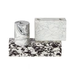 Deals ⌛ Tom Dixon Swirl Black & White Candelabra ✨