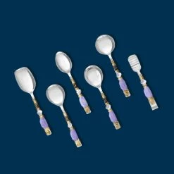 Promo ❤️ Tiramisu Lilac Serving Spoons (Set of 6) 🤩 6 Promo ❤️ Tiramisu Lilac Serving Spoons (Set of 6) 🤩 -Tiramisu Shop 2aece1c85abb4a0187ecea0bf2c1fc71 1080x