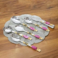 Promo 😉 Tiramisu Pink Cascade Serving Spoons (Set of 6) 🛒 -Tiramisu Shop 3b9c6d75aba949c3b1c4131e993fedfe d9b338a9 392b 4c33 ba30 a797f9c9f88c 1080x