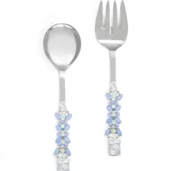 Hot Sale 🤩 Tiramisu Blue Sparks Salad Server Set ✔️