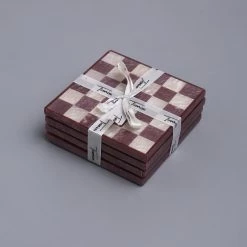 Promo 😉 Tiramisu Checkered Resin Coasters - Set of 4 😀 -Tiramisu Shop 4407708c7f874b72b2822e913b5d4a73 1080x