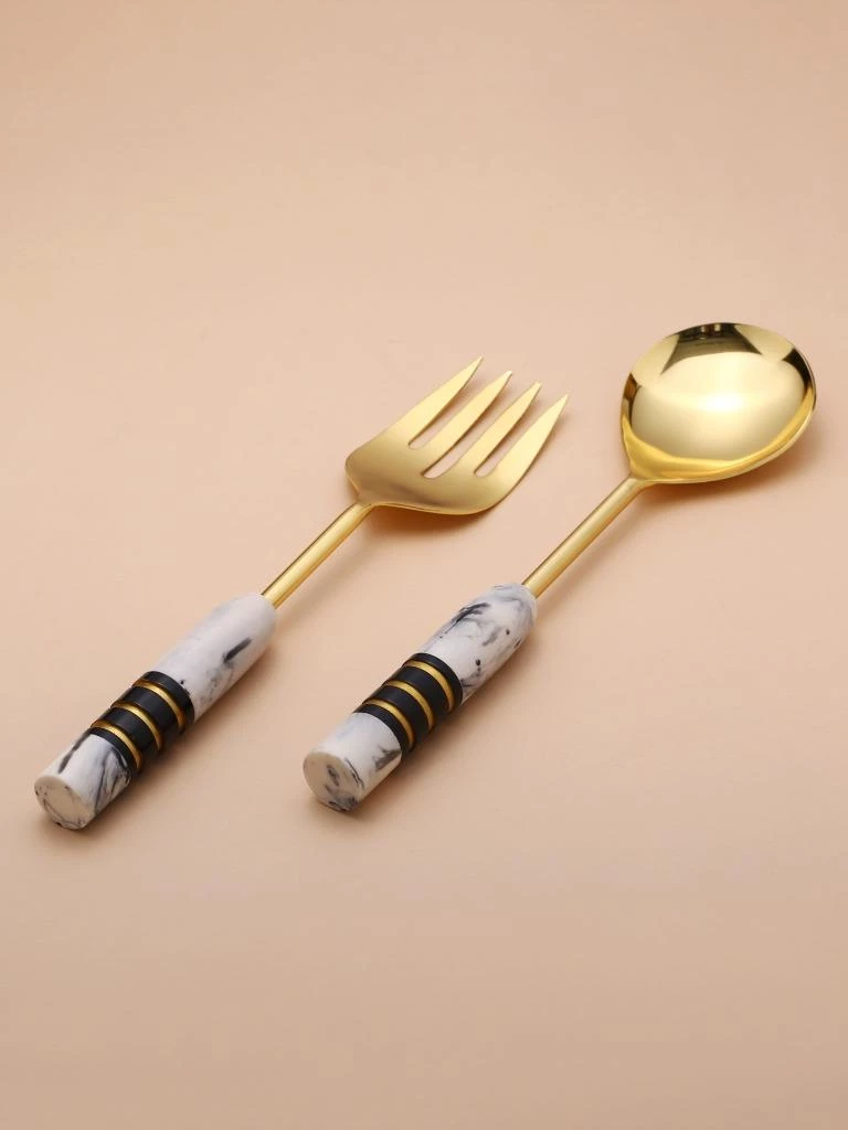 Best deal ๐ฅฐ Tiramisu Gold Plated Metal & Resin Salad Server 2 Piece Set ๐ 10 Best deal ๐ฅฐ Tiramisu Gold Plated Metal & Resin Salad Server 2 Piece Set ๐ - Image 10