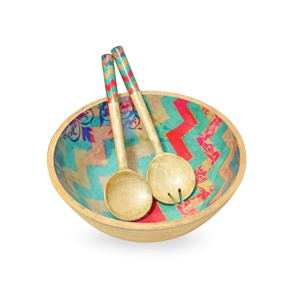 Deals ๐ Tiramisu Sunrise Springs Salad Bowl with Salad Servers ๐ฅ 1 Deals ๐ Tiramisu Sunrise Springs Salad Bowl with Salad Servers ๐ฅ