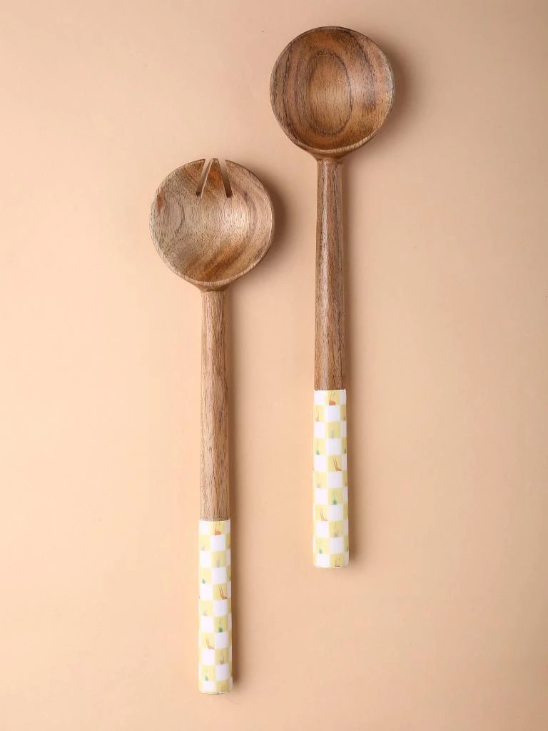 Best deal ⭐ Tiramisu Meena Wooden Salad Server 2 Piece Set 🔔 4 Best deal ⭐ Tiramisu Meena Wooden Salad Server 2 Piece Set 🔔 - Image 4