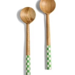 Best reviews of ⭐ Tiramisu Resin & Wood Salad Server 2 Piece Set ✔️