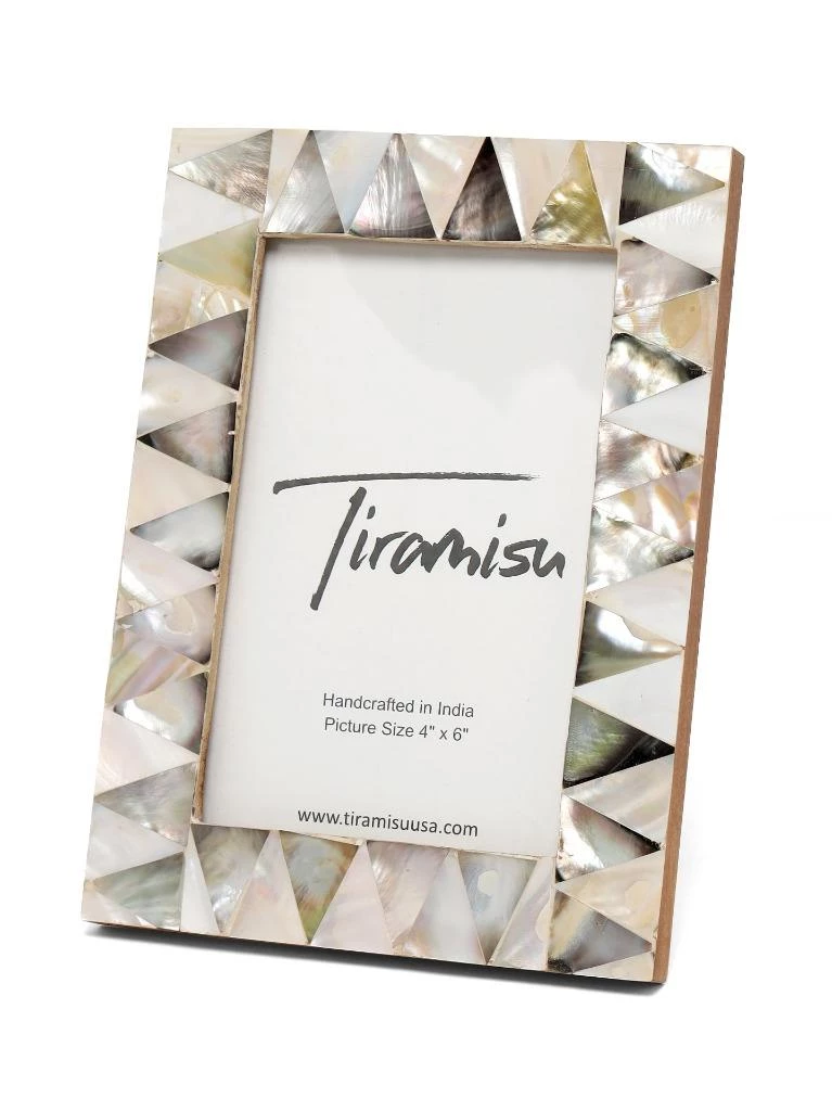 Cheap 🎉 Tiramisu 👩 Mother-of-Pearl Picture Frame- Half Diamond Pattern 😉 3 Cheap 🎉 Tiramisu 👩 Mother-of-Pearl Picture Frame- Half Diamond Pattern 😉 - Image 3