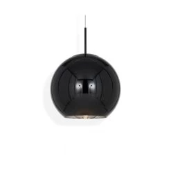 Cheap 😍 Tom Dixon Copper Black Round 45 Pendant UL 😉