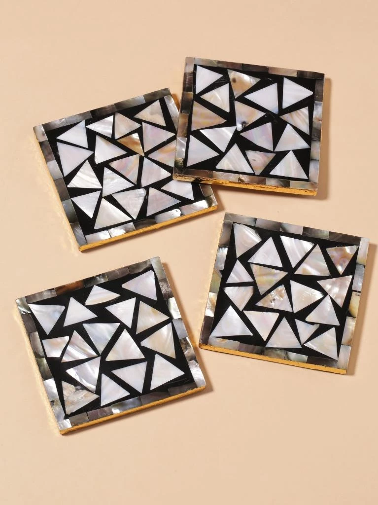 Outlet ๐ Tiramisu ๐ฉ Mother of Pearl Coasters ๐ 3 Outlet ๐ Tiramisu ๐ฉ Mother of Pearl Coasters ๐ - Image 3