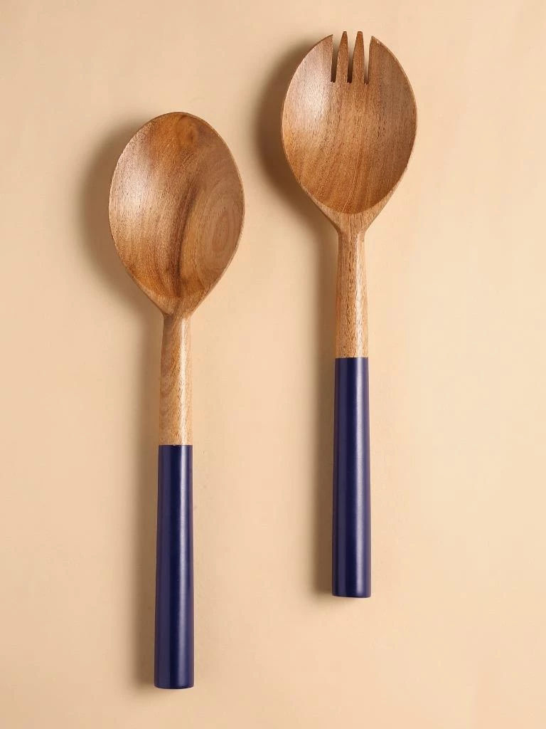 Deals 🥰 Tiramisu Resin & Wood Salad Server 2 Piece Set 🥰 3 Deals 🥰 Tiramisu Resin & Wood Salad Server 2 Piece Set 🥰 - Image 3