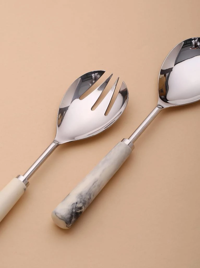 Best deal ๐ฅฐ Tiramisu Gold Plated Metal & Resin Salad Server 2 Piece Set ๐ 5 Best deal ๐ฅฐ Tiramisu Gold Plated Metal & Resin Salad Server 2 Piece Set ๐ - Image 5