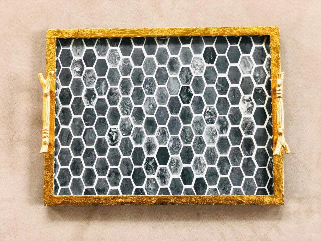 Buy 🌟 Tiramisu Handmade Resin Decorative Tray 🎁 2 Buy 🌟 Tiramisu Handmade Resin Decorative Tray 🎁 - Image 2