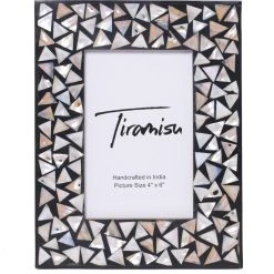 Coupon 🧨 Tiramisu 👩 Mother-of-Pearl Picture Frame - Mosaic Pattern 😉