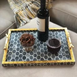 Buy 🌟 Tiramisu Handmade Resin Decorative Tray 🎁