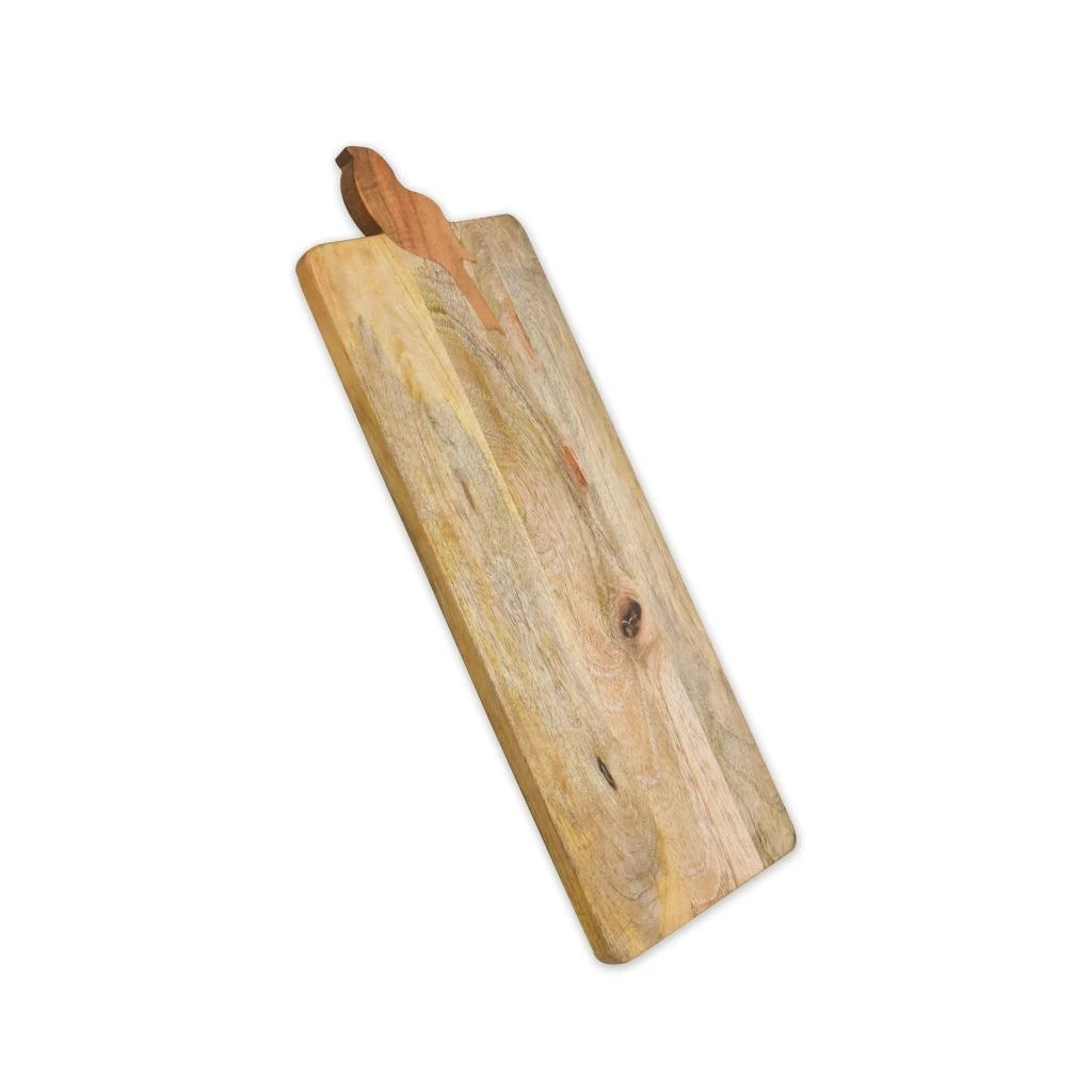 Brand new 😀 Tiramisu Bird Mango Wooden Cheese Platter 👍 5 Brand new 😀 Tiramisu Bird Mango Wooden Cheese Platter 👍 - Image 5