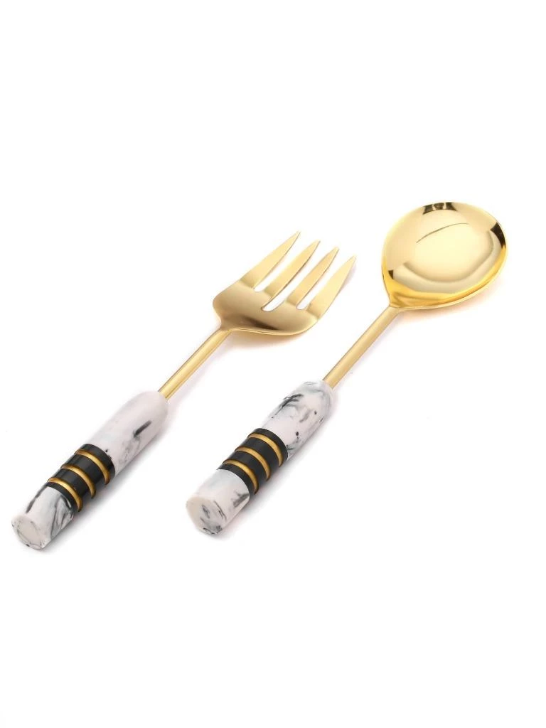 Best deal ๐ฅฐ Tiramisu Gold Plated Metal & Resin Salad Server 2 Piece Set ๐ 7 Best deal ๐ฅฐ Tiramisu Gold Plated Metal & Resin Salad Server 2 Piece Set ๐ - Image 7