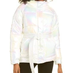 Promo 🤩 women NOIZE Bonita Holographic Belted Parka 🌟 -Tiramisu Shop f762d5e085204743badb08b86da7f800 1080x