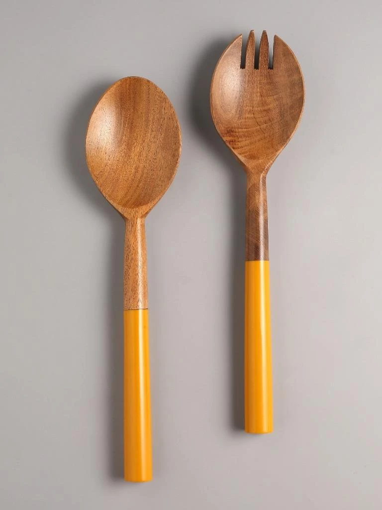 Deals 🥰 Tiramisu Resin & Wood Salad Server 2 Piece Set 🥰 8 Deals 🥰 Tiramisu Resin & Wood Salad Server 2 Piece Set 🥰 - Image 8